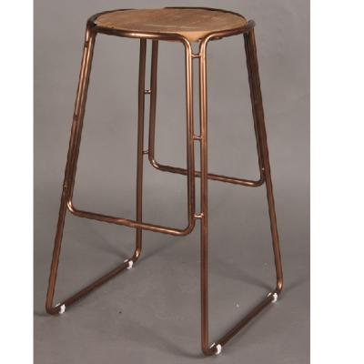 Waratah barstool rose gold